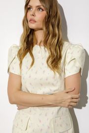 Платье Pirs арт. 6749сливочный