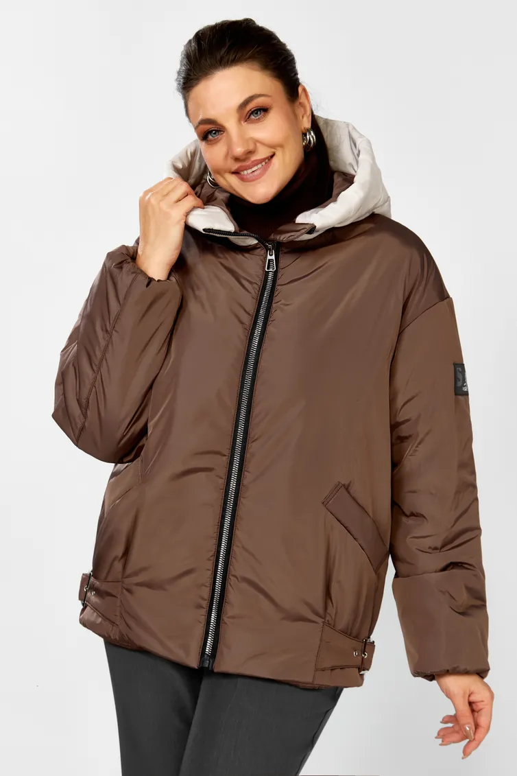 Kurtka LS #6363 shok/bezh