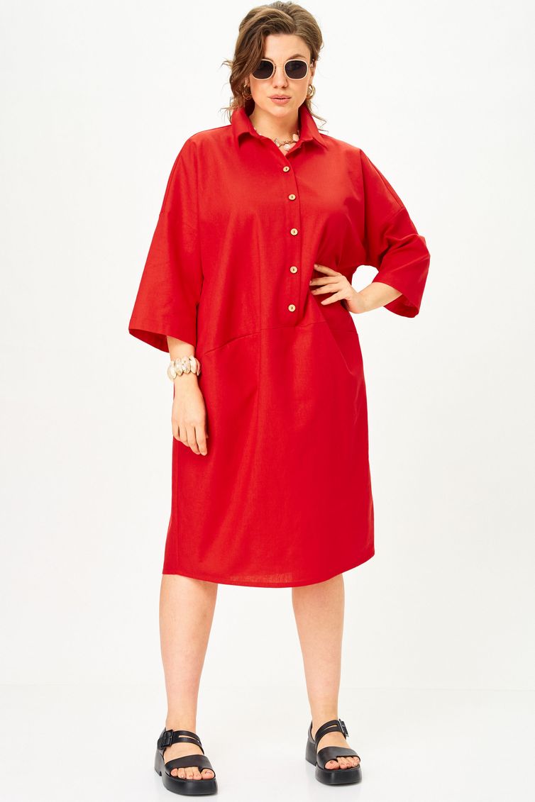 Платье SOVA арт. 11329 красный