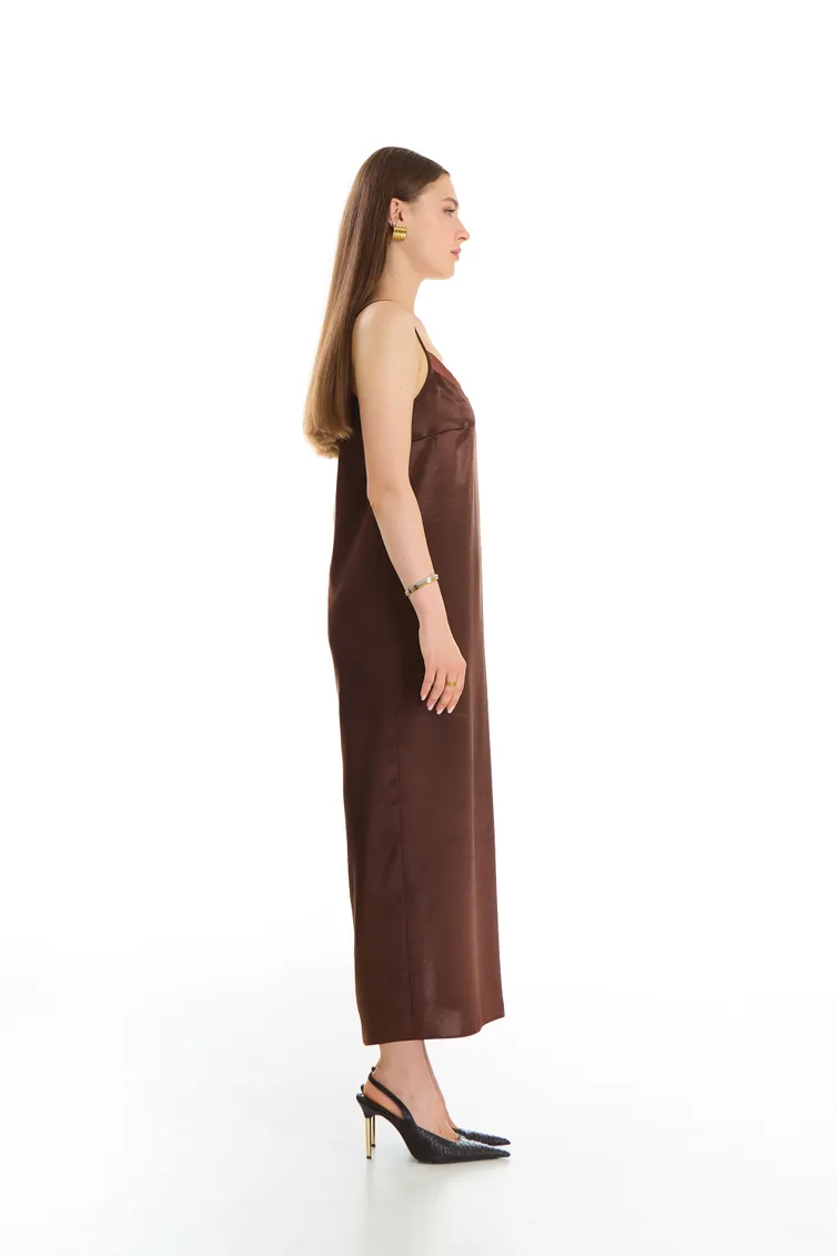 Dress Elema #5K-2620 shokolad 164