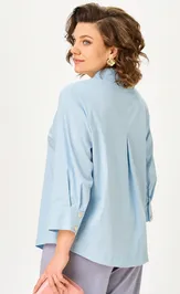 Блузка Bello style 5-002-blue
