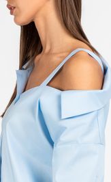 Blouse VIZAVI 726 goluboj