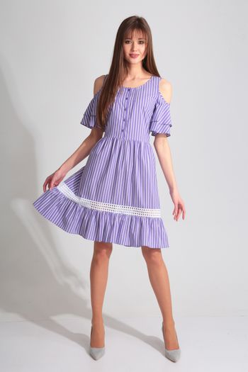 4391 бело-сиреневый