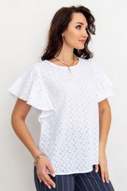 Blouse TOOK A LOOK & Angelika #TB-99 belyj