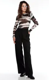 Trousers LadyThreeStars 2403 chernyj