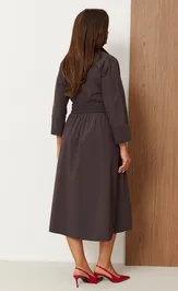 Dress PND 83980 korichnevyj