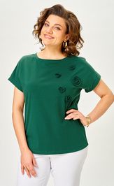 Блузон Rumoda 2288 темно-зеленый