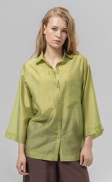 Блузка Romgil РТ0159-ВИ4 зеленое яблоко