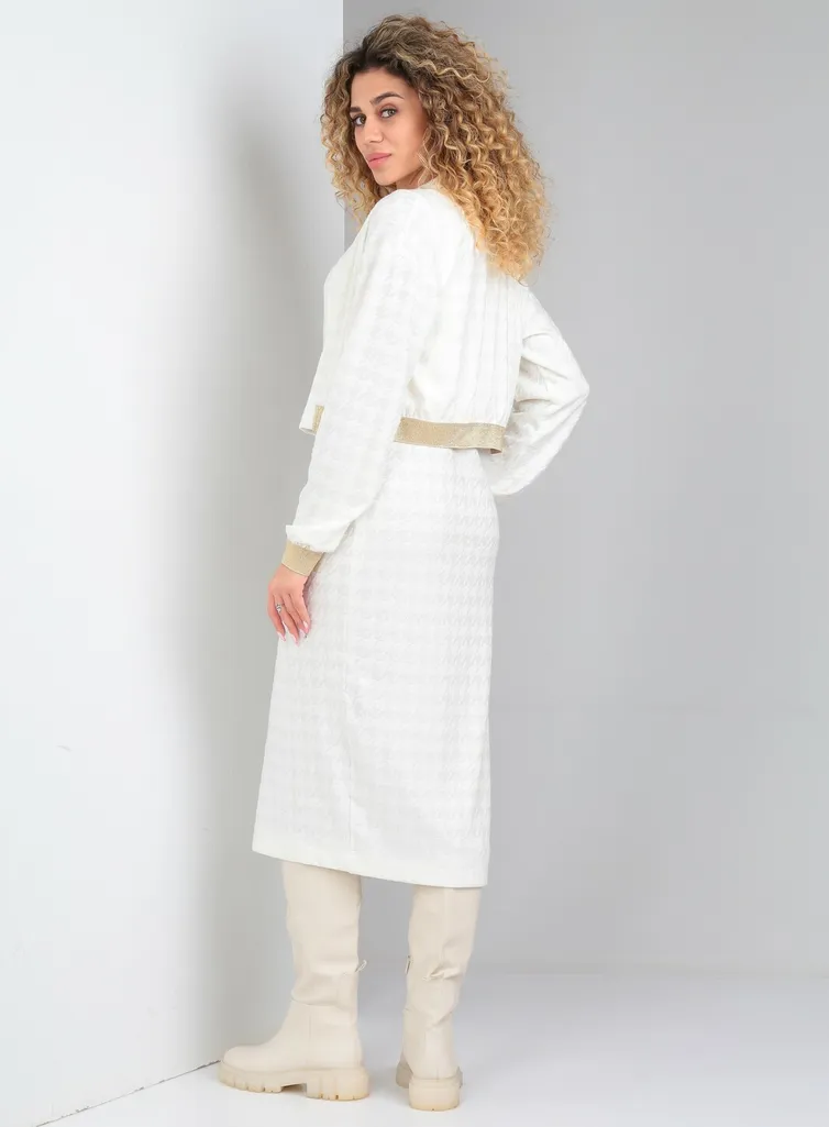 Костюм Vilena-fashion арт. 871 молочный