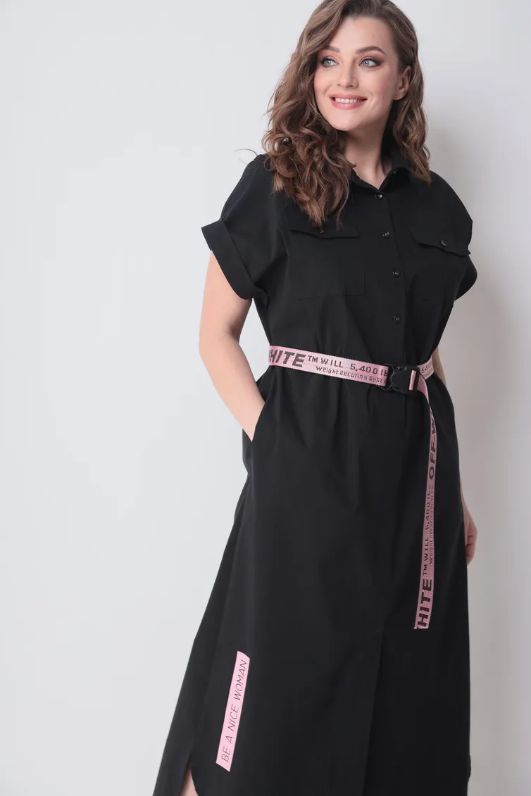Платье Michel Chic арт. 993/2 черн, роз