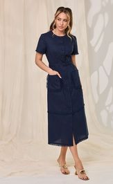 Sukienka Golden Valley 44281 temno-sinij