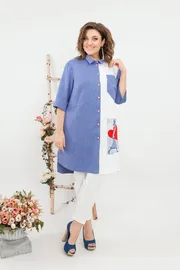 Zestaw SandyNA #13591 dzhins+belyj