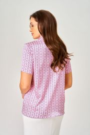 Bluzka LeNata #12552 rozovyj romb