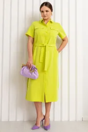 Dress TOOK A LOOK & Angelika #A-352 salatovyj