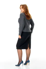Garnitur Anastasia MAK #1354 Sero-chernyj