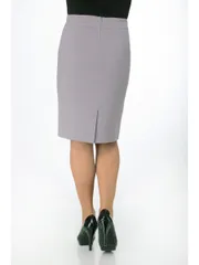 Spódnica Elite Moda #3519 seryj