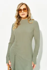 Sukienka Liliana #1562 oliv
