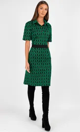 Dress VIZAVI 807 izumrud