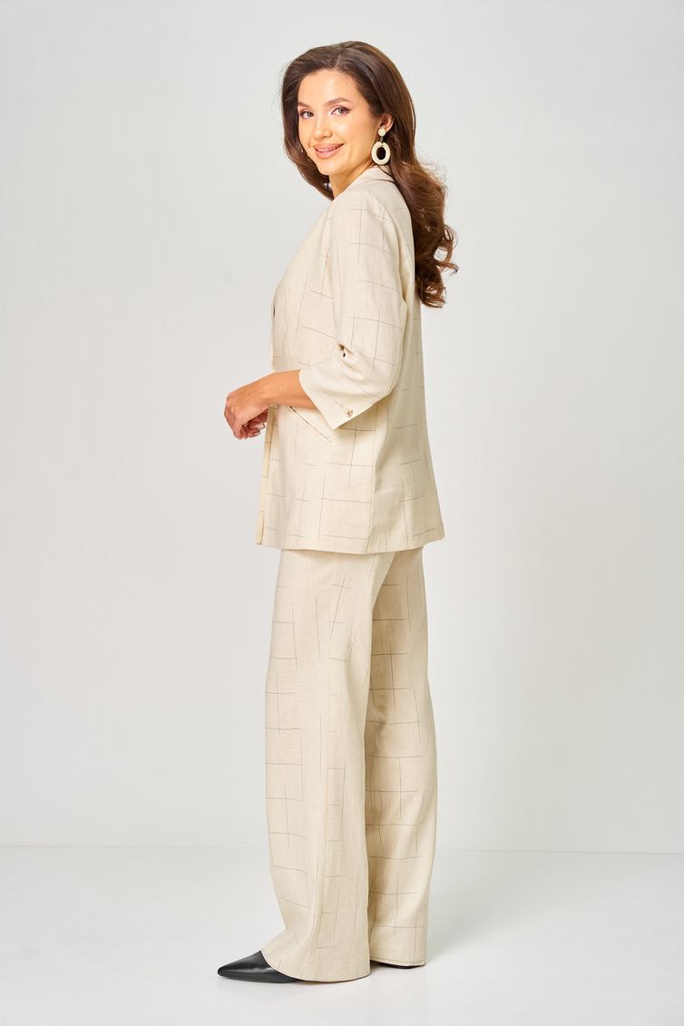 Set LeNata #20554 bezhevyj v kletku