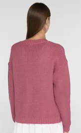 Sweter Newvay 7242-14128 t.pudra