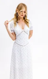 Sukienka Pirs 6889 goluboj