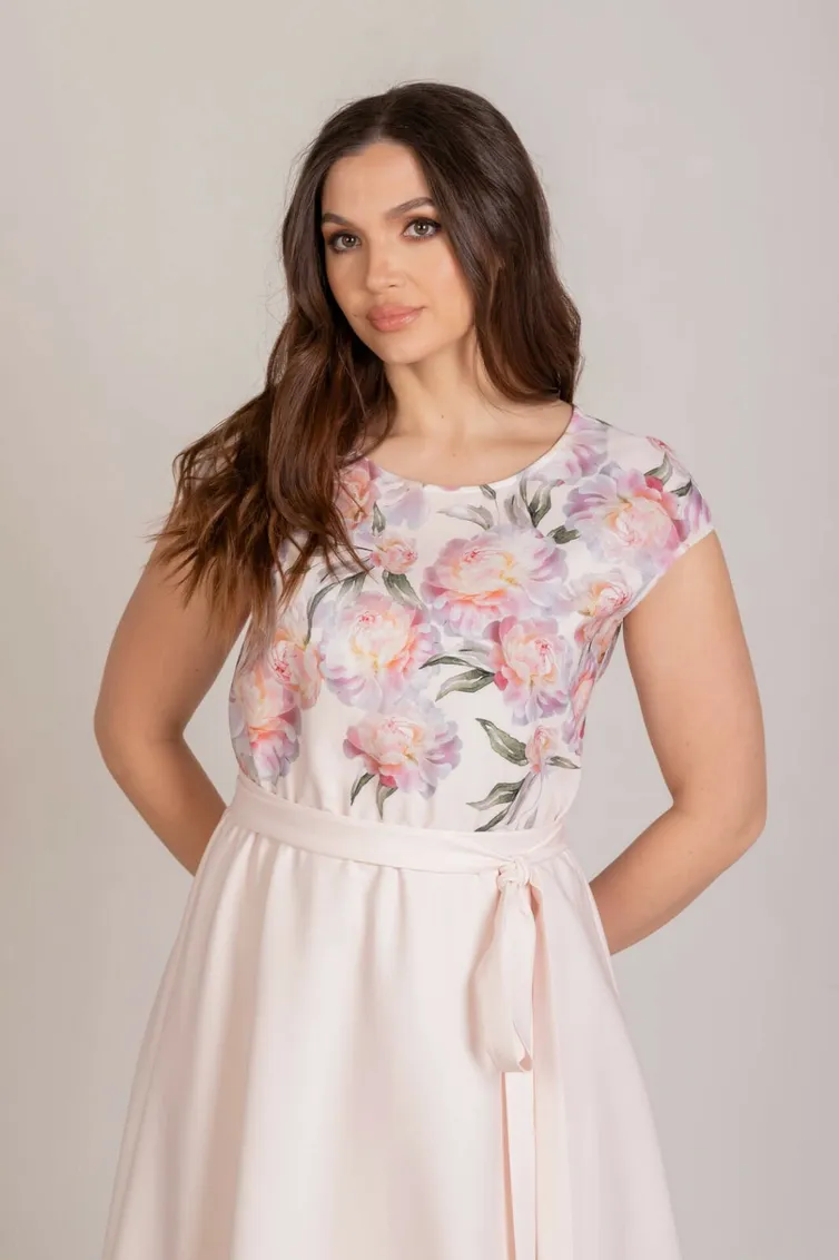 Sukienka MiSlana #0359 pion