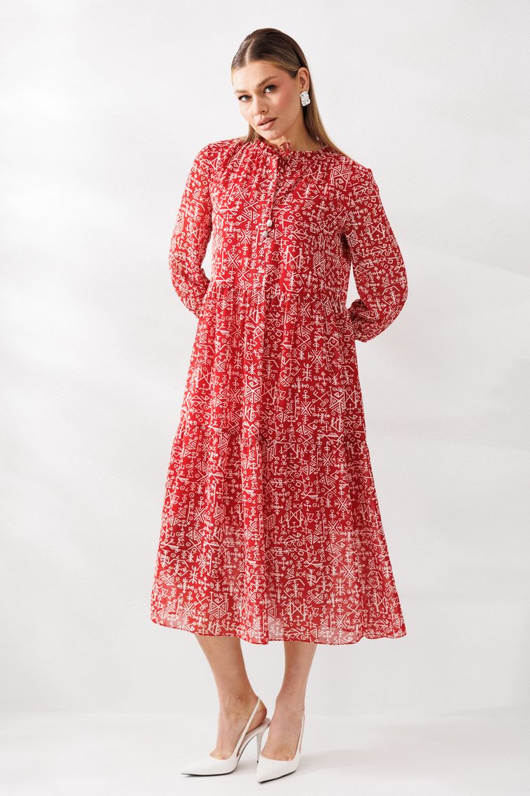 Sukienka Mubliz #290 krasnyj