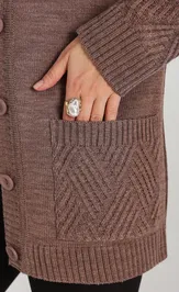 Sweter BONADI 2216 kapuchino