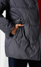 Coat Beautiful & Free 1018 grafit