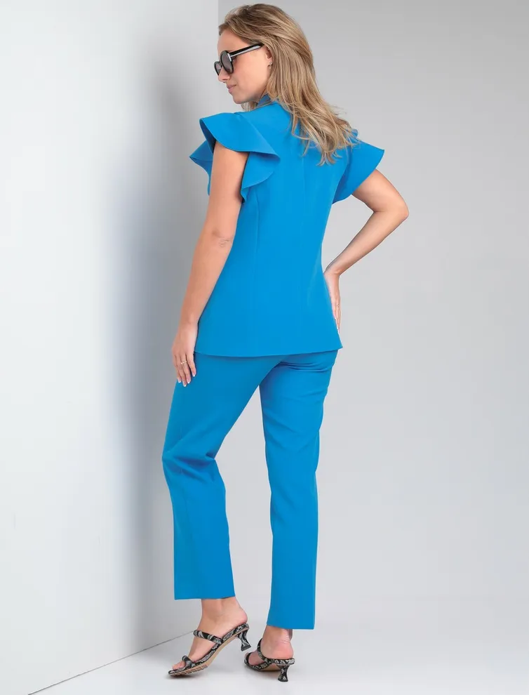 Garnitur Vilena-fashion #866 goluboj
