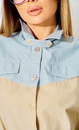 Платье LAIKONY L-434 бежевый