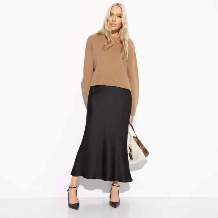 Spódnica CHARUTTI #Siyayu ot udovolstviya (black)