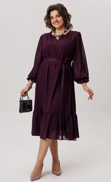 Dress Anelli Laurel 1635 cvet chernosliva