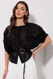 Блузка Люше арт. 4382 черный