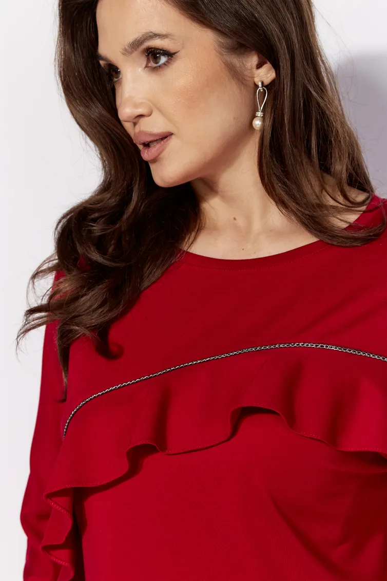 Dress TAiER #1320 krasnyj
