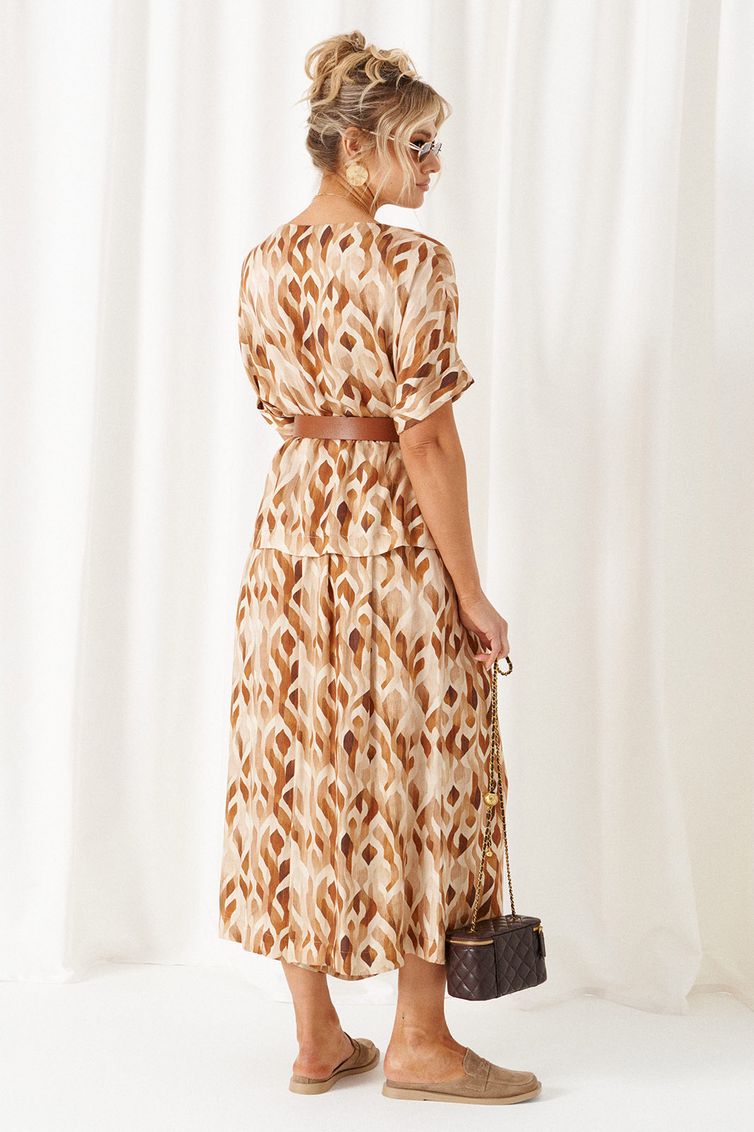 Костюм Beautiful & Free арт. 6464 бежево-ореховый