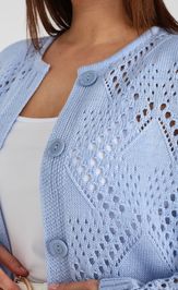 Кардиган BONADI 2214 голубой