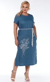 Dress LadyThreeStars 2482 sinij