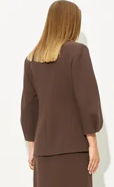 Suit LAIKONY L-124 shokolad