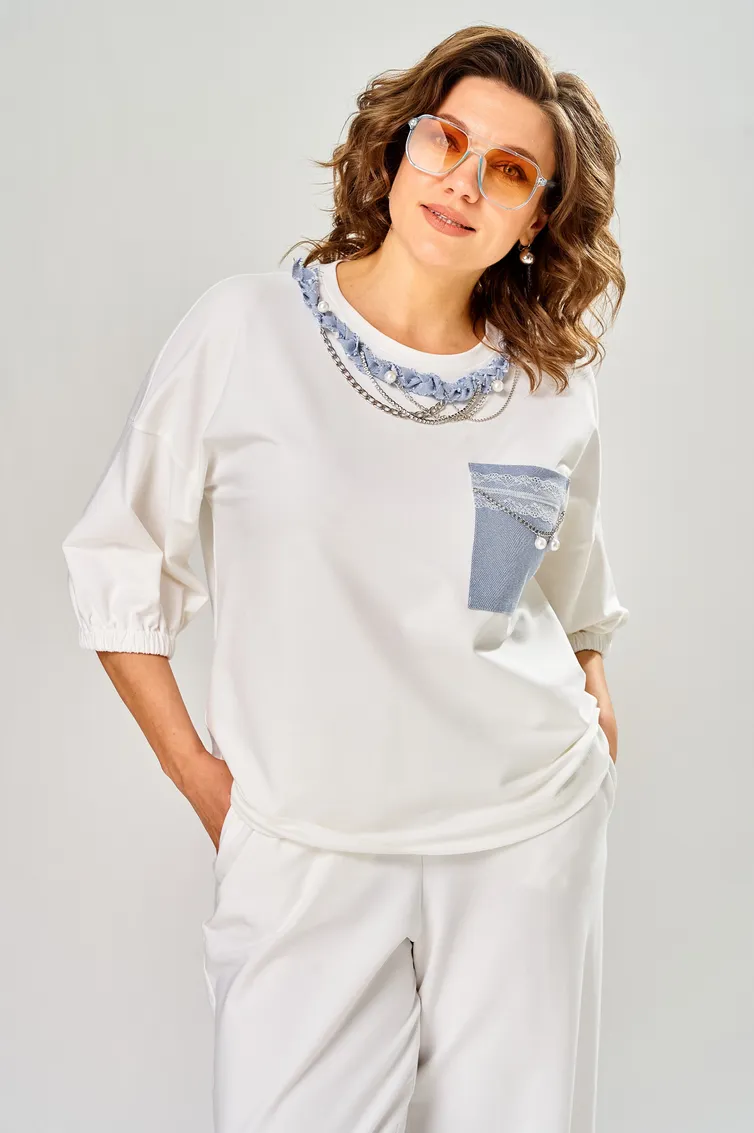 Bluzka ANDINA CITY #3022-26