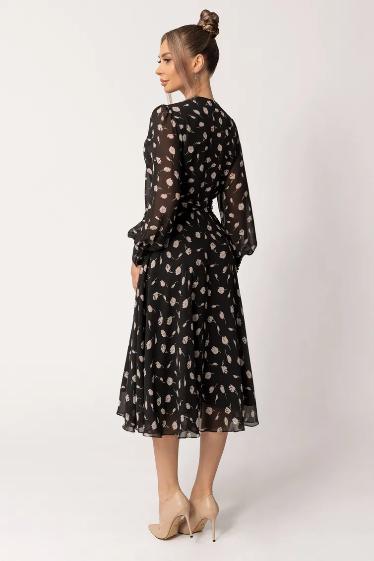 Dress Golden Valley #4894-1 chernyj