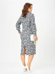 Платье Galean Style арт. 952 графит штрих