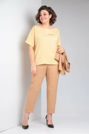 Garnitur Ladis Line #1490 karamel