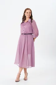 Sukienka TVIN #8281 krap na roze