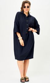 Платье SOVA 11329 синий