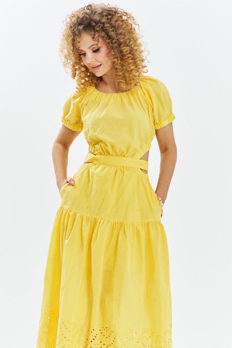 Dress Euromoda #721 zheltyj