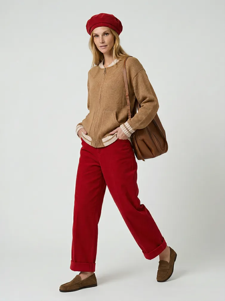 Sweter Newvay #9252-91055 karamelnyj kofe/vanil