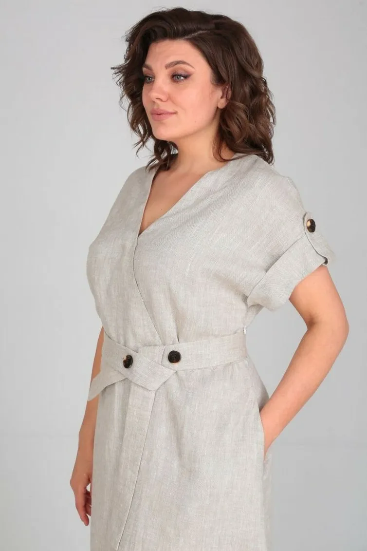 Sukienka Ma Cherie #4022 naturalnyj