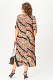 Sukienka Michel Chic #2168 abstrakciya