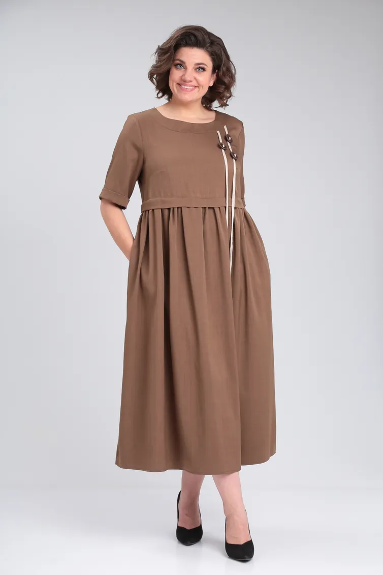 Платье Michel Chic арт. 2132/1 корич